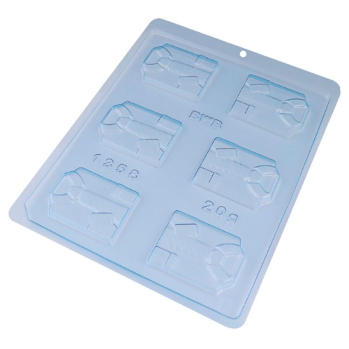 Forma De Acetato Simples BWB Gravata Papai - Forminha com 6 Moldes