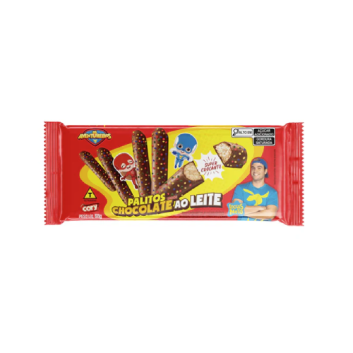 Cory Palitos Lucas Neto Cchocolate Ao Leite 68G