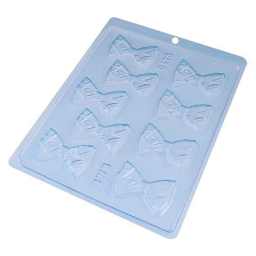 Forma De Acetato Simples BWB Gravata Borboleta - Forminha com 9 Moldes