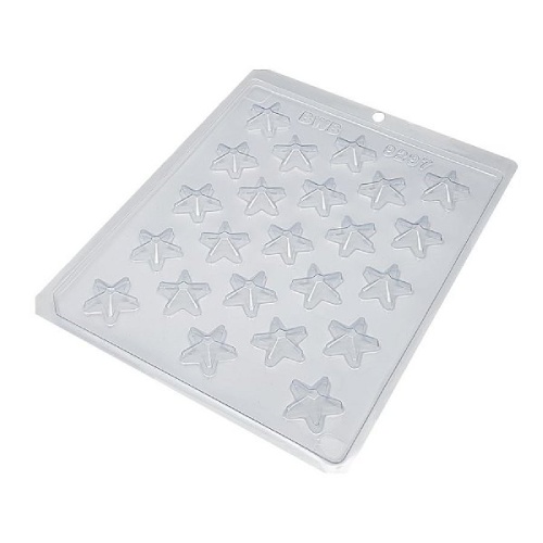 Forma De Acetato Simples BWB Mini Estrela (9297) com 1un