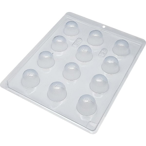Forma De Acetato Simples BWB Bombom Riscado (05)  com 1un