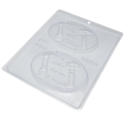Forma De Acetato Simples BWB Ferramentas Dia Dos Pais - Forminha com 2 Moldes