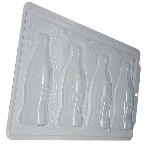 Forma De Acetato Especial BWB Garrafa Tipo 250Ml (3575) com 1un