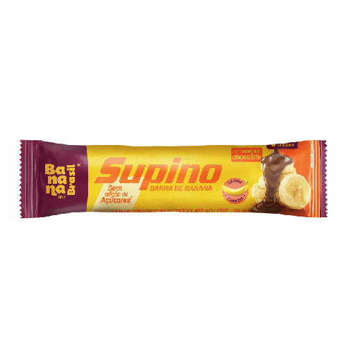 Supino Zero Banana Chocolate Ao Leite - 24G
