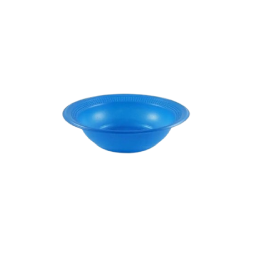 Prato Fundo Descartável Trik Trik Azul 12CM - Pacote com 10 UN