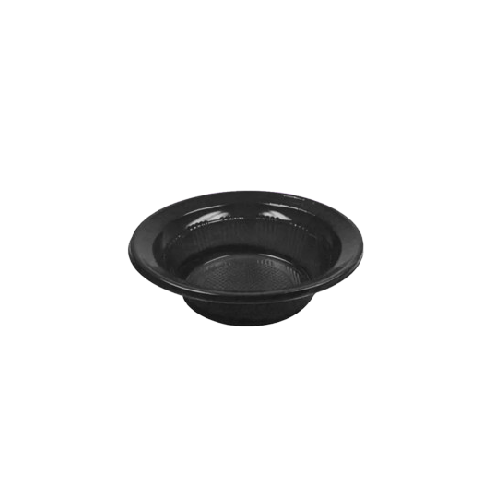 Prato Fundo Descartável Trik Trik Preto 12CM - Embalagem com 10 UN