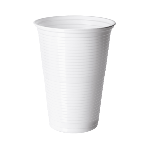 Copo Descartável Coposcchio Branco 200ML - Pacote com 100 UN