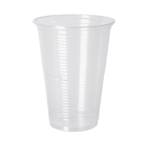 Copo Descartável Coposcchio Transparente 400ML - Embalagem com 50 UN