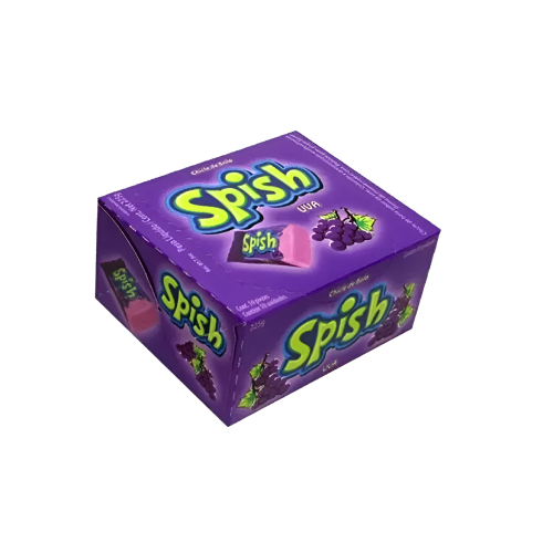 Chiclete Spish Uva 160G