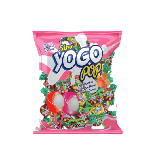 Simonetto Pirulito Yogo Pop 432G
