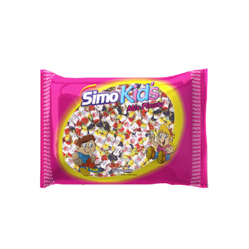 Bala Mastigável Simo Sortida - Embalagem com 1,5KG