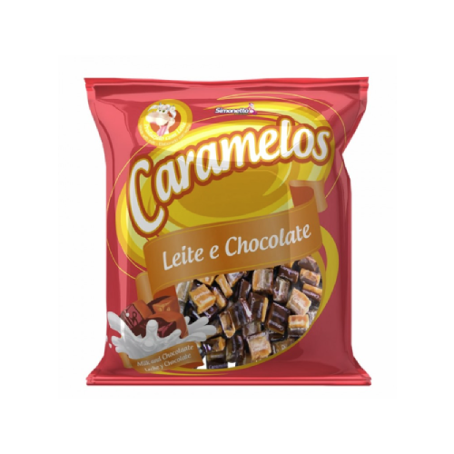 Simoneto Caramelo Leite e Chocolate  300G