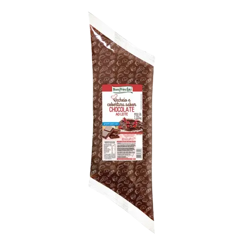 Recheio e Cobertura Forneável Sabor Chocolate ao Leite 1,01Kg