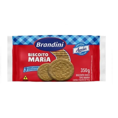 Biscoito Maria Brandini - Pacote com 350G