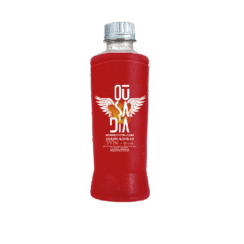 Coquetel Alcoólico Ousadia Morango - Garrafa com 350ML