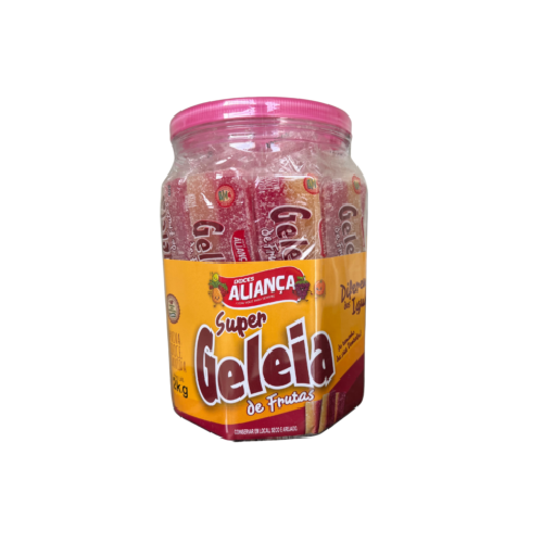 Doce Geleia Aliança Sabor Frutas - Embalagem com 2KG