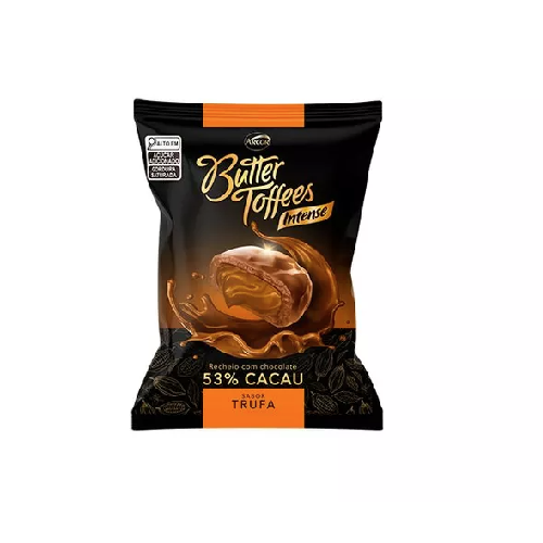 Arcor Bala  Butter Toffes  53% Cacau 90G