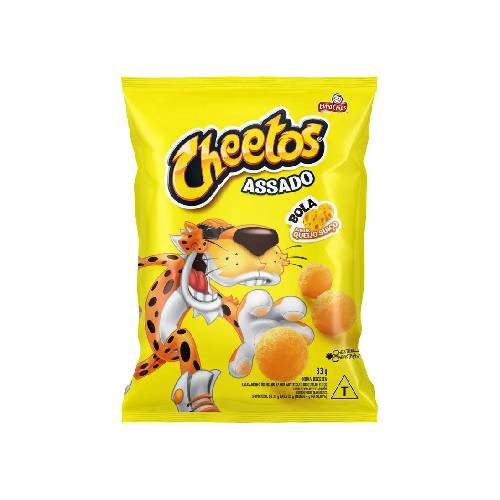 Salgadinho Cheetos Bola Sabor Queijo Suíço - Pacote com 33G