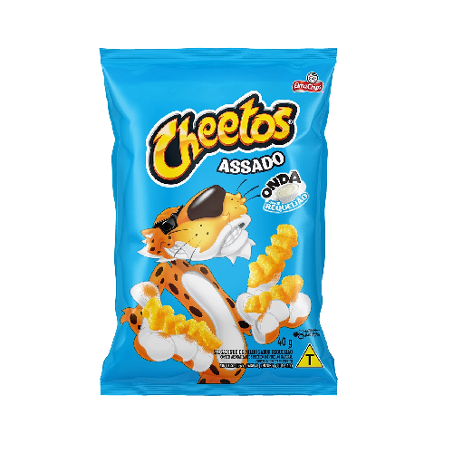 Salgadinho Cheetos Onda Sabor Requeijão - Pacote com 40G