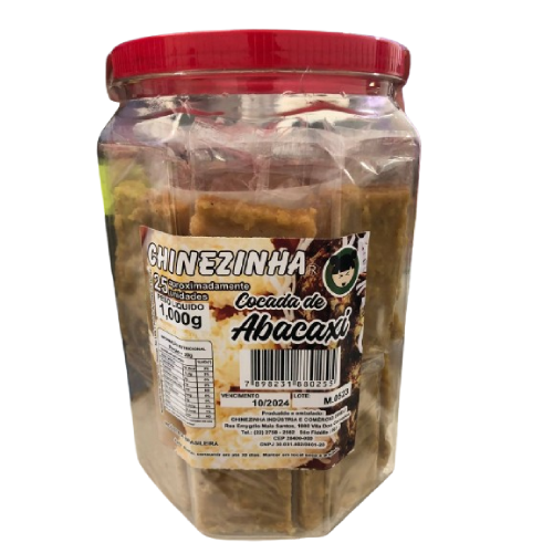 Cocada Chinezinha  De Abacaxi 1Kg