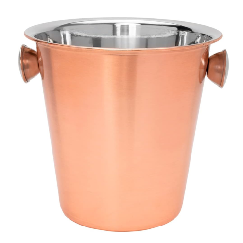 Balde Para Gelo Inox Bronze Mimo Style 22CM