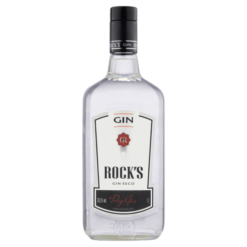 Gin Rock´s Seco - Garrafa com 1L
