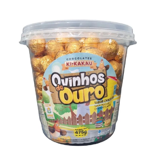 Chocolate Ovinhos de Ouro - Pote com 475G