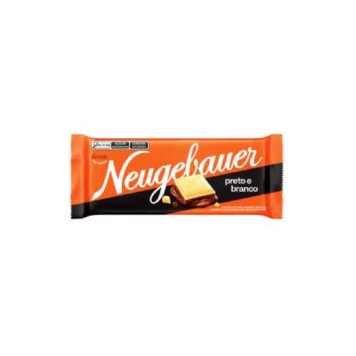 Chocolate Neugebauer Preto e Branco - Embalagem com 80G