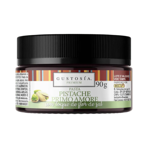 Pasta Concentrada Gustosía Sabor Pistache - Embalagem com 90G