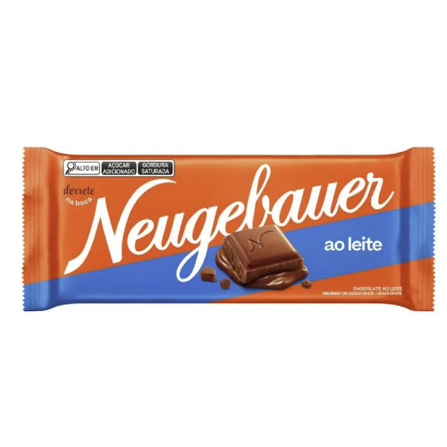 Chocolate Barra Ao Leite Neugebauer 80G