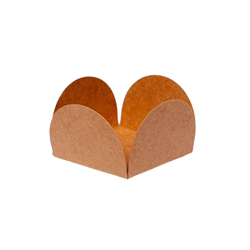 Porta Forminha 4 pétalas Kraft NC Toys - Pacote com 50UN