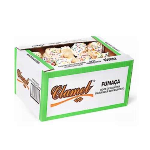 Doce de Gelatina Sorvete Seco Com 50Un
