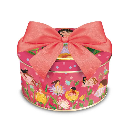 Lata Mini Cookies Santa Edwiges com Laço 150G