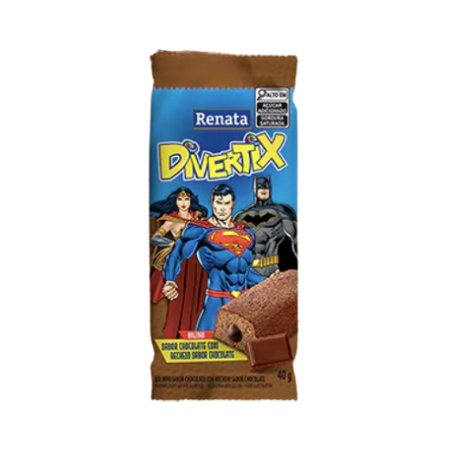 Bolinho Duplo Chocolate Renata 40G