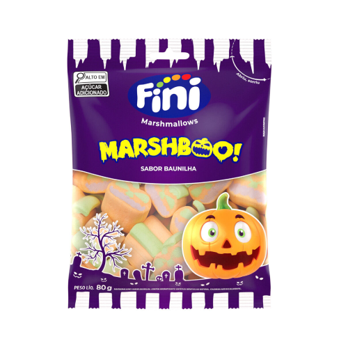 Marshmallow Fini Marshboo - Pacote 80G