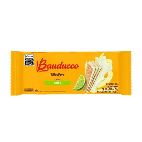 Biscoito Wafer Limão 78G