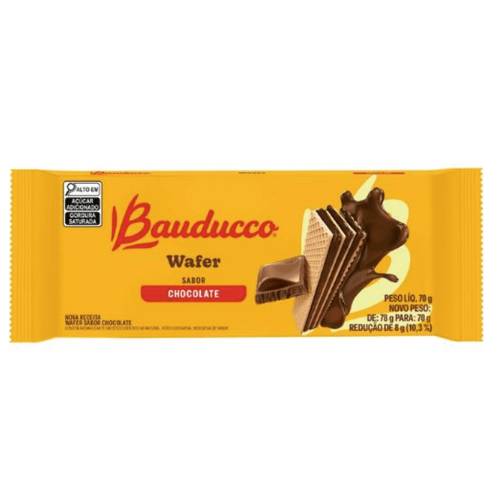 Biscoito Wafer Chocolate 78G