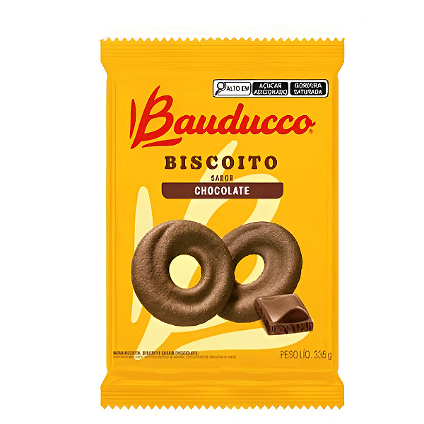 Biscoito Bauducco Sabor Chocolate - 335G