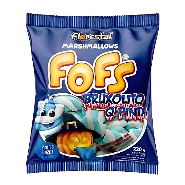 Marshmallow Florestal Bruxolito Q'Pinta - Pacote com 220G