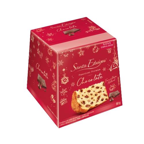 Panettone Mini Premium Sabor Gotas De Chocolate 80G