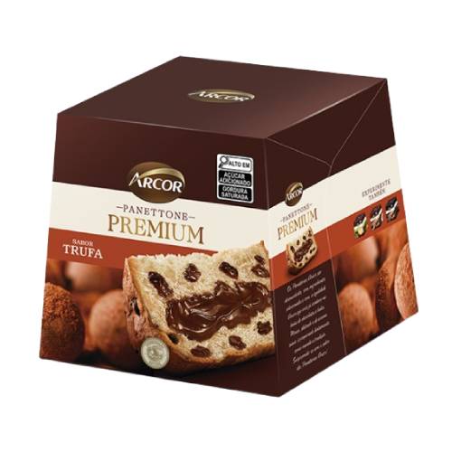 Panettone Arcor Premium Sabor Trufa 430G