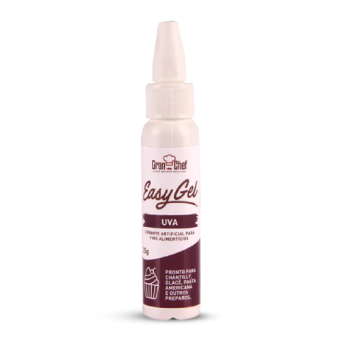 Corante Easy Gel Gran Chef Uva 25G