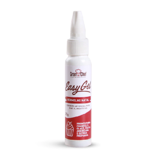 Corante Easy Gel Vermelho Natal 25G Un