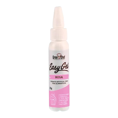 Corante Easy Gel Gran Chef Rosa 25G