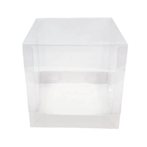 Caixa Ideia Com Tampa Transparente 15x15x15CM