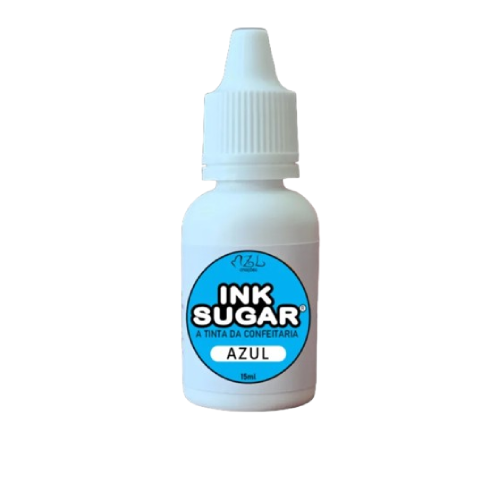 Tinta Alimentícia Ink Sugar Azul 15ML