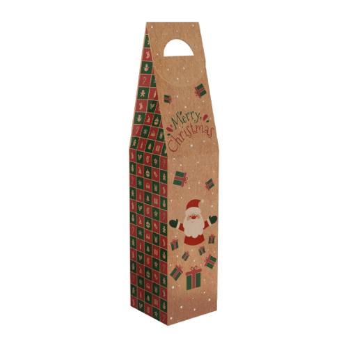 Saco Ideia Para Doces Kraft Com Tema de Natal