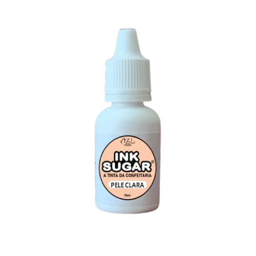 Tinta Alimentícia Ink Sugar Pele Clara - Embalagem com 15ML