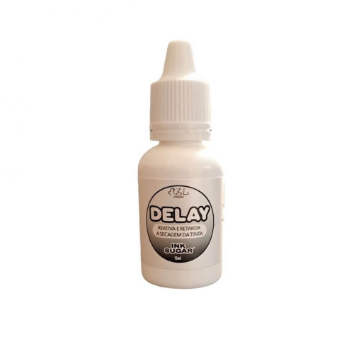 Delay Ink Sugar Reativa e Retarda a Secagem da Tinta 15ML