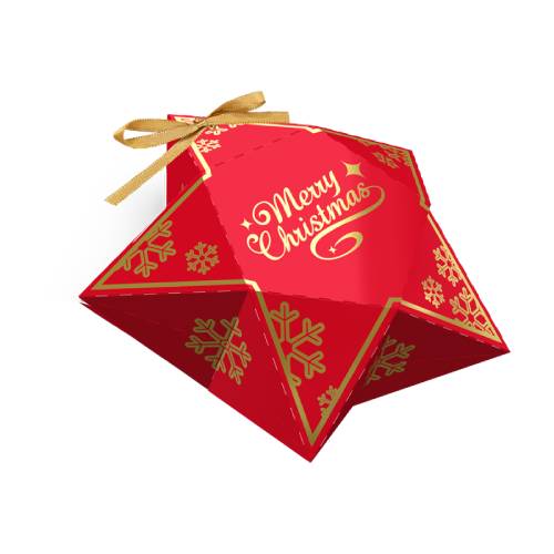 Caixa Ideia Lembrança Estrelinha de Natal
